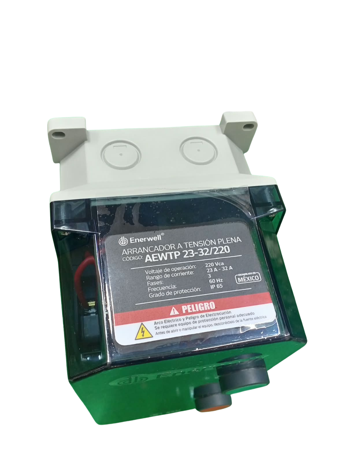 Arrancador ENERWELL en Caja de Plástico con Bobina de 220V