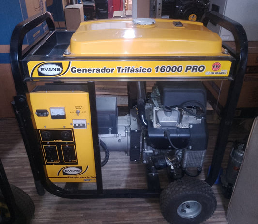 Generador Evans 16 KW Trifásico Reacondicionado