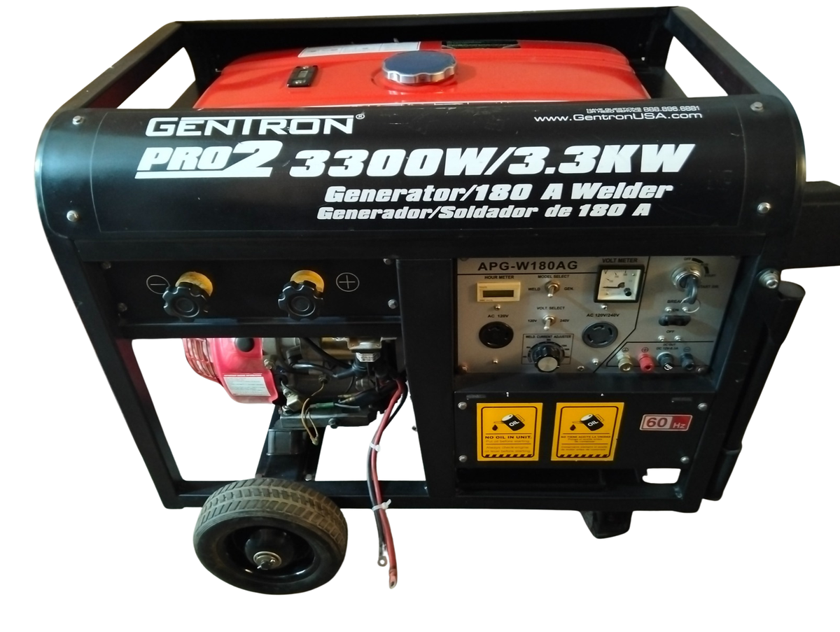 Generador Soldador Gentron 3300W 180A