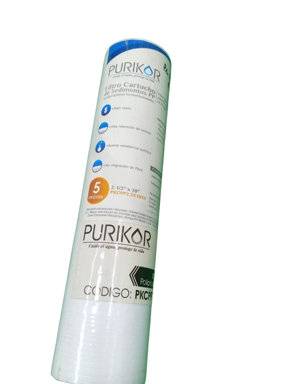 Filtro Cartucho Polipropileno PKCPP2.5x10x5
