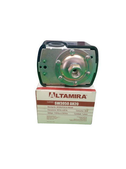 Presostato Altamira Sw3050 Ah20 Conexión de .025" pul.