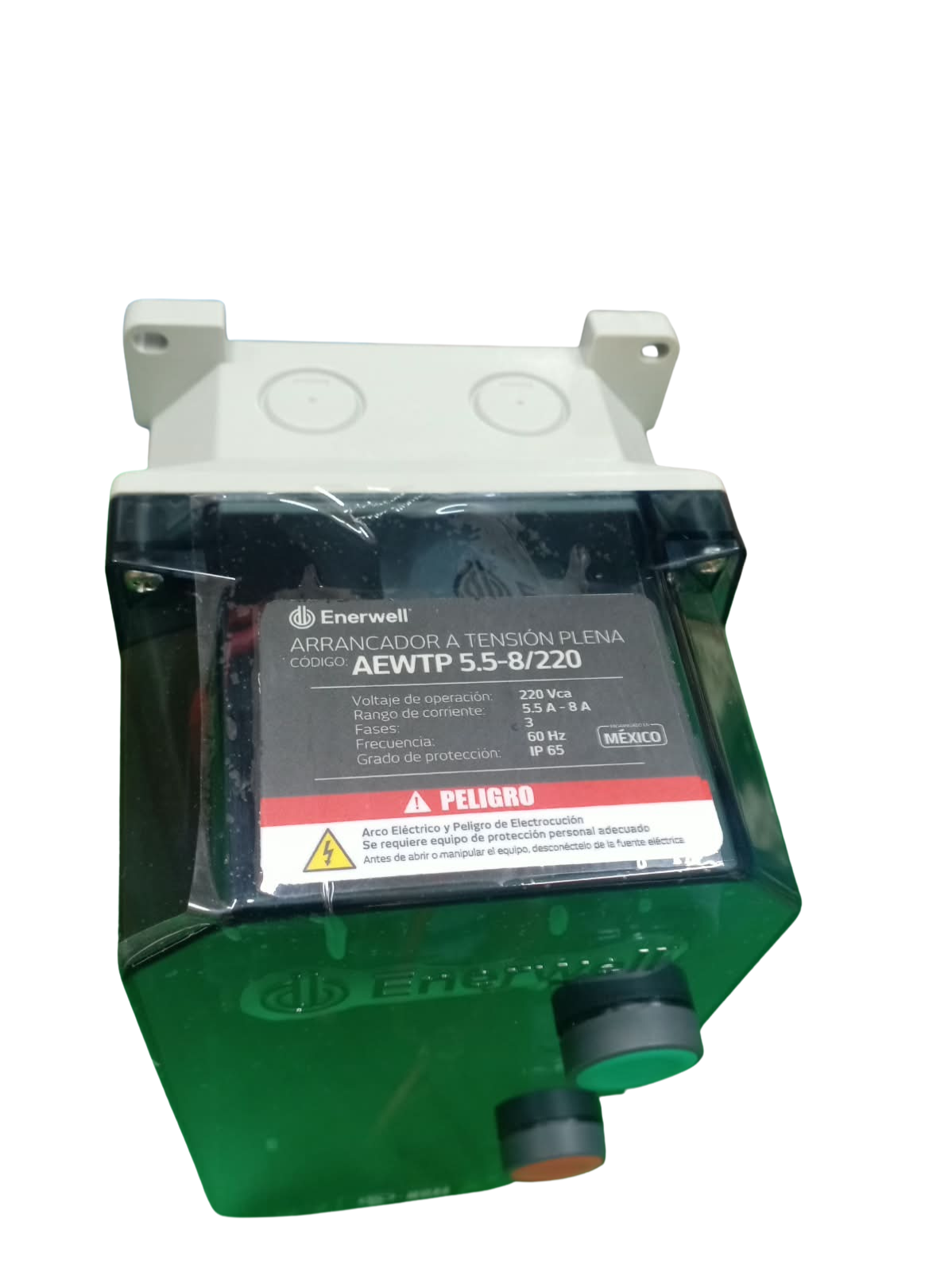 Arrancador ENERWELL en Caja de Plástico con Bobina de 220V