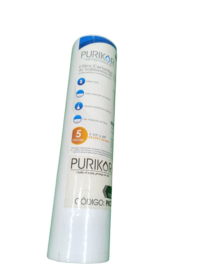 Filtro Cartucho Polipropileno PKCPP2.5x10x5
