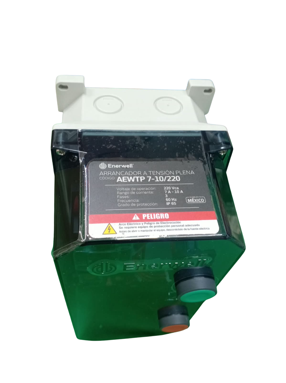 Arrancador ENERWELL en Caja de Plástico con Bobina de 220V