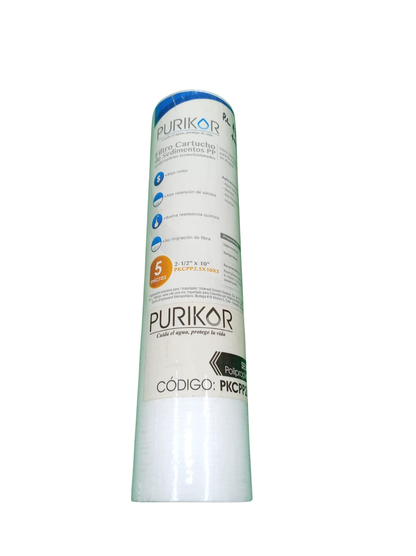 Filtro Cartucho Polipropileno PKCPP2.5x10x5