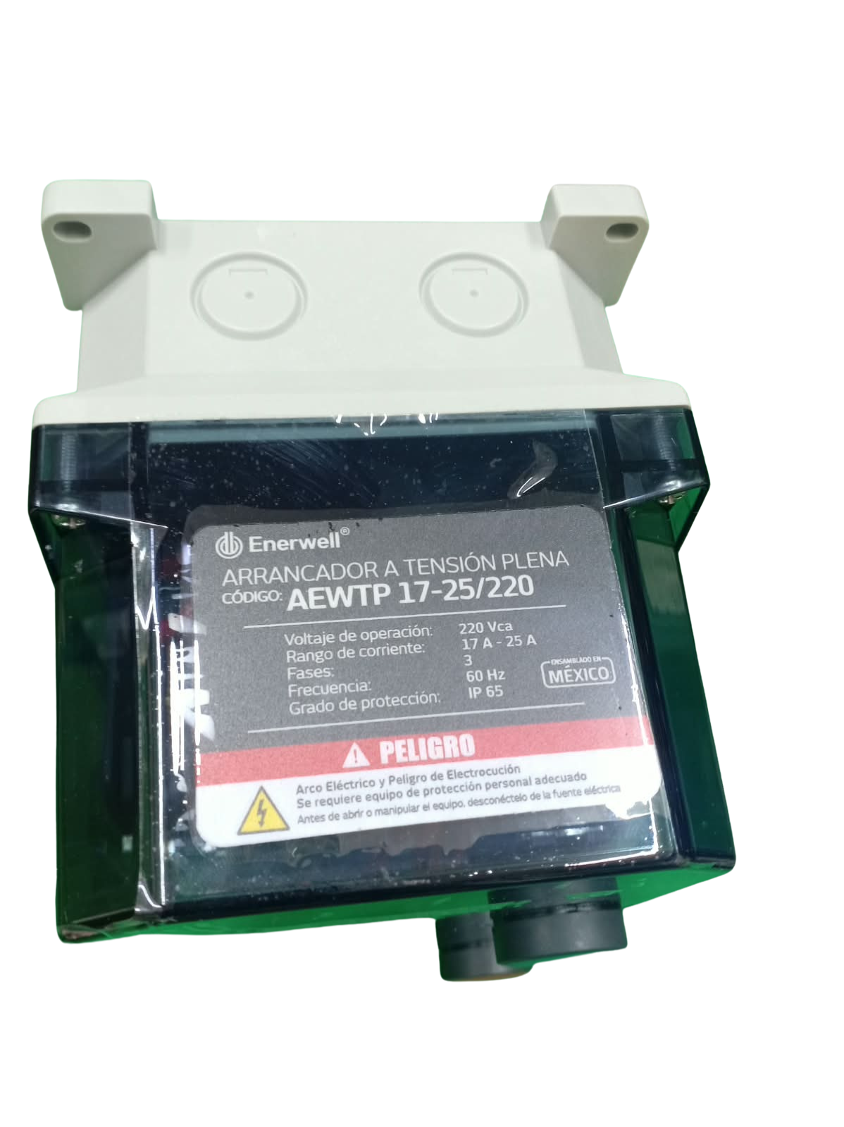 Arrancador ENERWELL en Caja de Plástico con Bobina de 220V