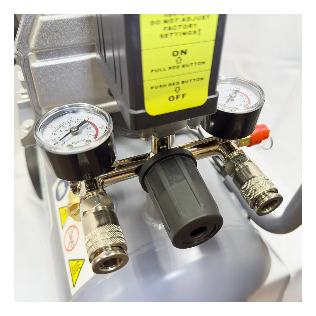 Compresor de Aire Motor 2.5HP Tanque de 50 Litros Power Hunt
