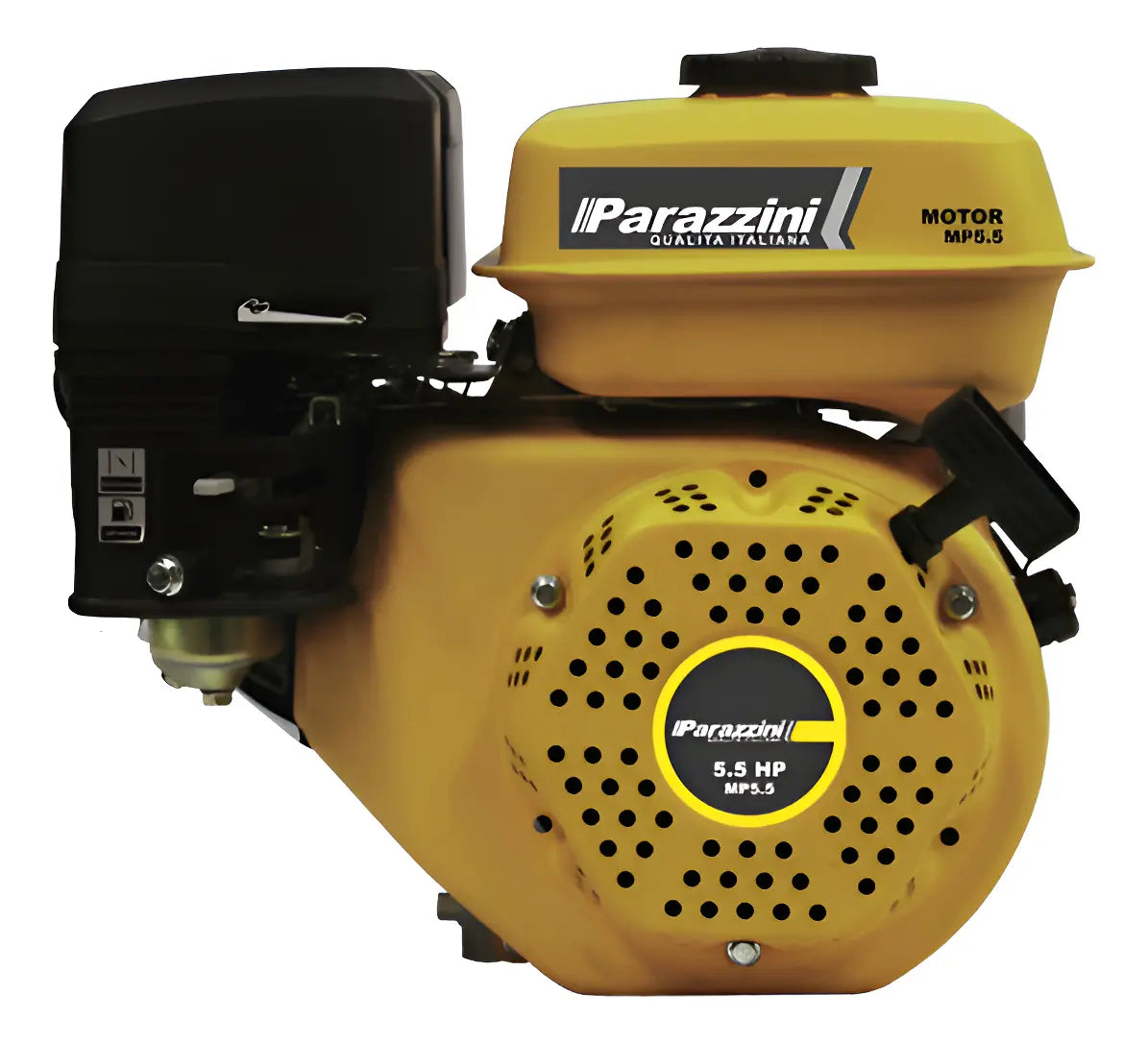 Motor de Gasolina con Cuñero de 3/4 de pulgada Parazzini