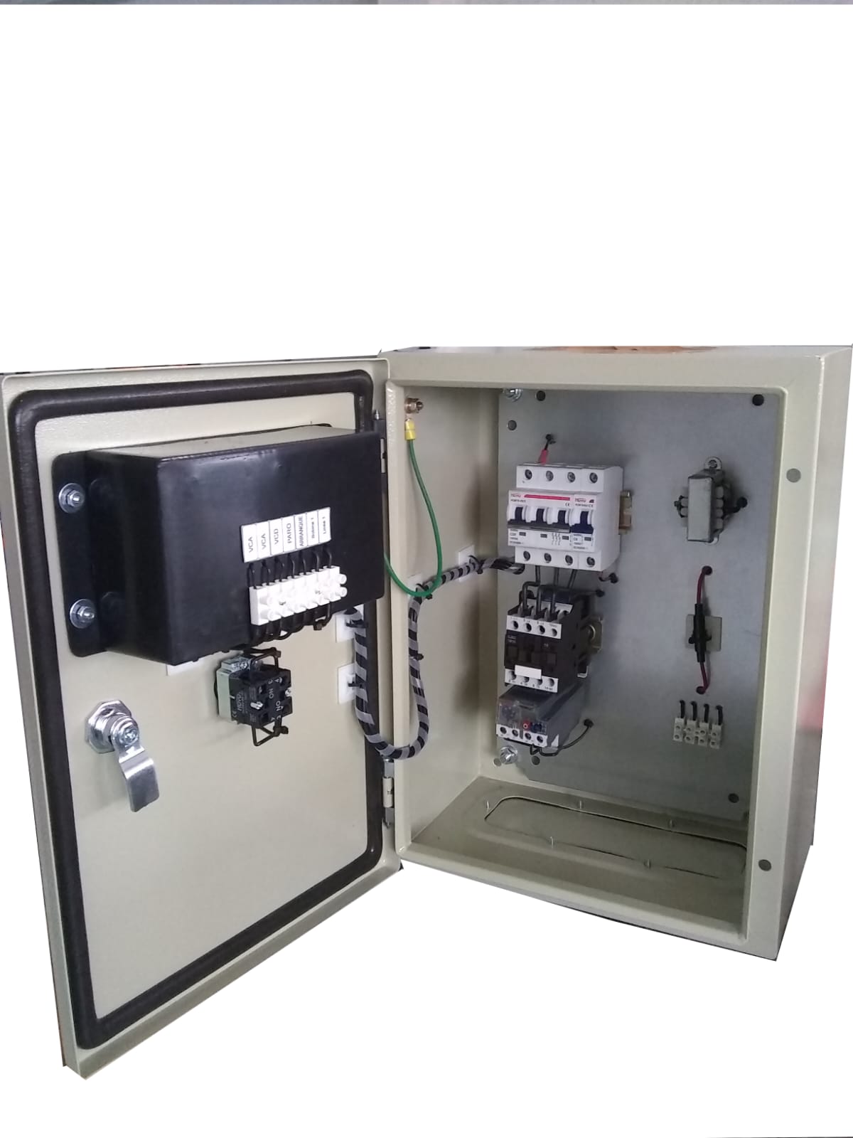 Tablero para Bombeo Cisterna Tinaco Simplex LINEA BASICA 220V 2F