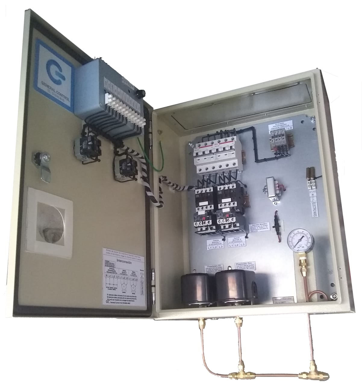 Tablero para Sistema Hidroneumático Dúplex LINEA BASICA 440V 3F