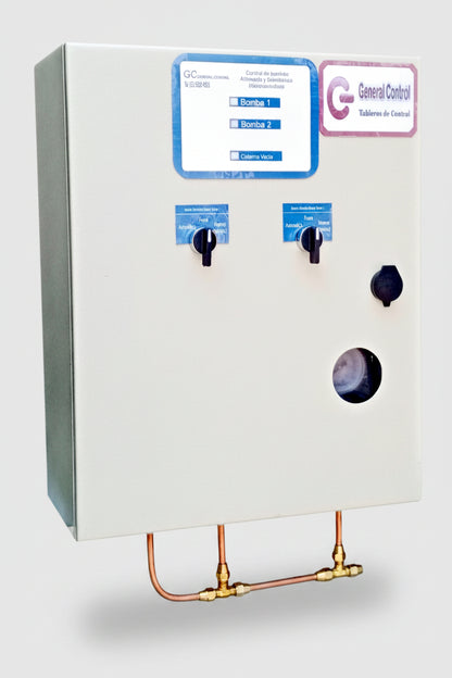 Tablero para Sistema Hidroneumático Dúplex LINEA BÁSICA 127V 1F